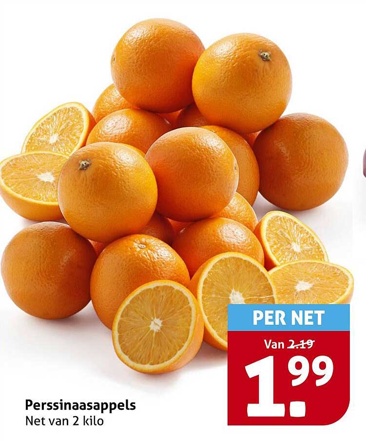 Perssinaasappels Net van 2 kilo