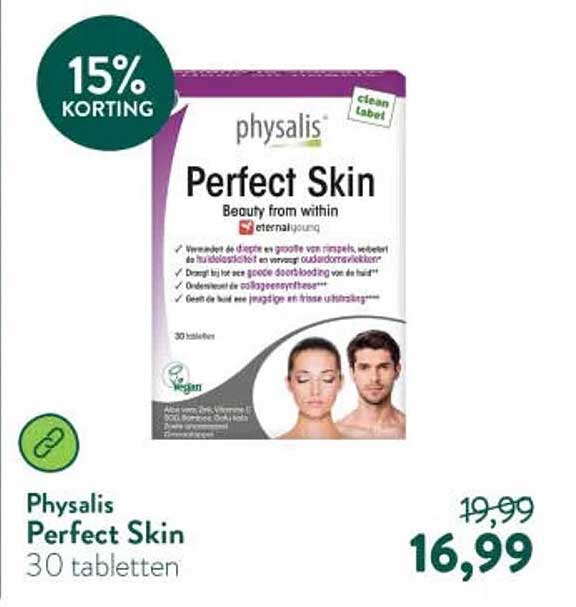 Phsalis Perfect Skin 30 tabletten 15% korting