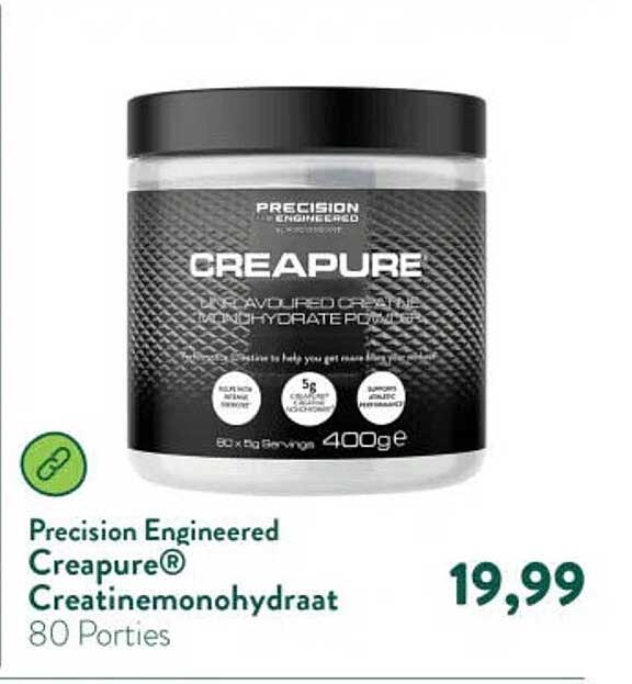 Precision Engineered Creapure® Creatinemonohydraat 80 Porties