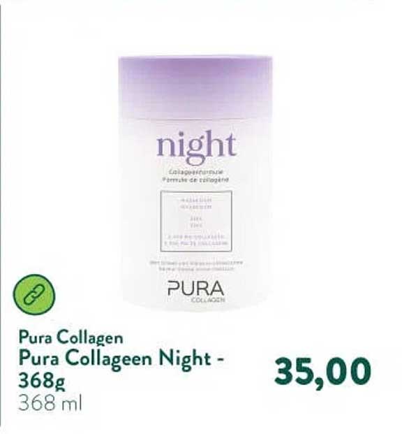 Pura Collageen Night - 368g