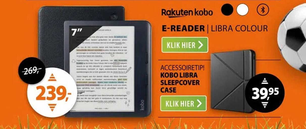 Rakuten kobo E-READER LIBRA COLOUR