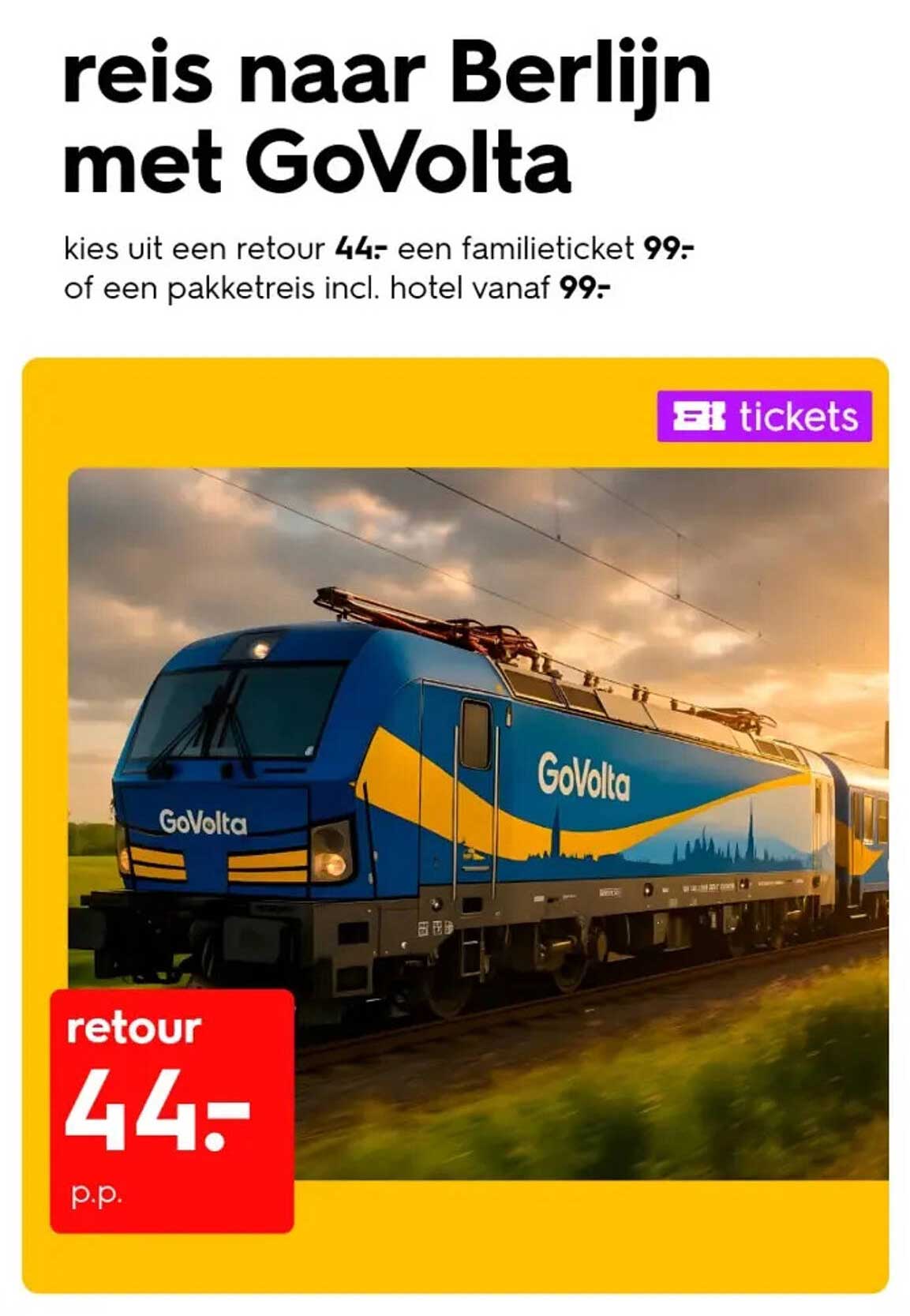reis naar Berlijn met GoVolta