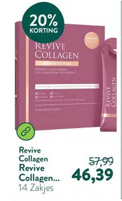 Revive Collagen Revive Collagen... 14 Zakjes 20% KORTING