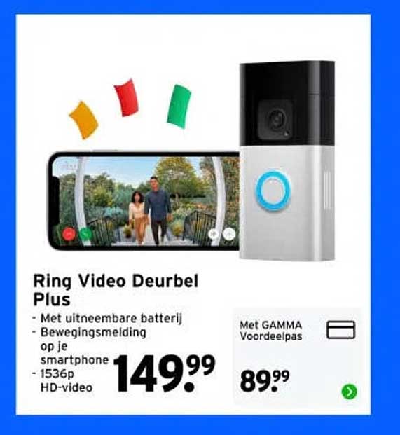 Ring Video Deurbel Plus