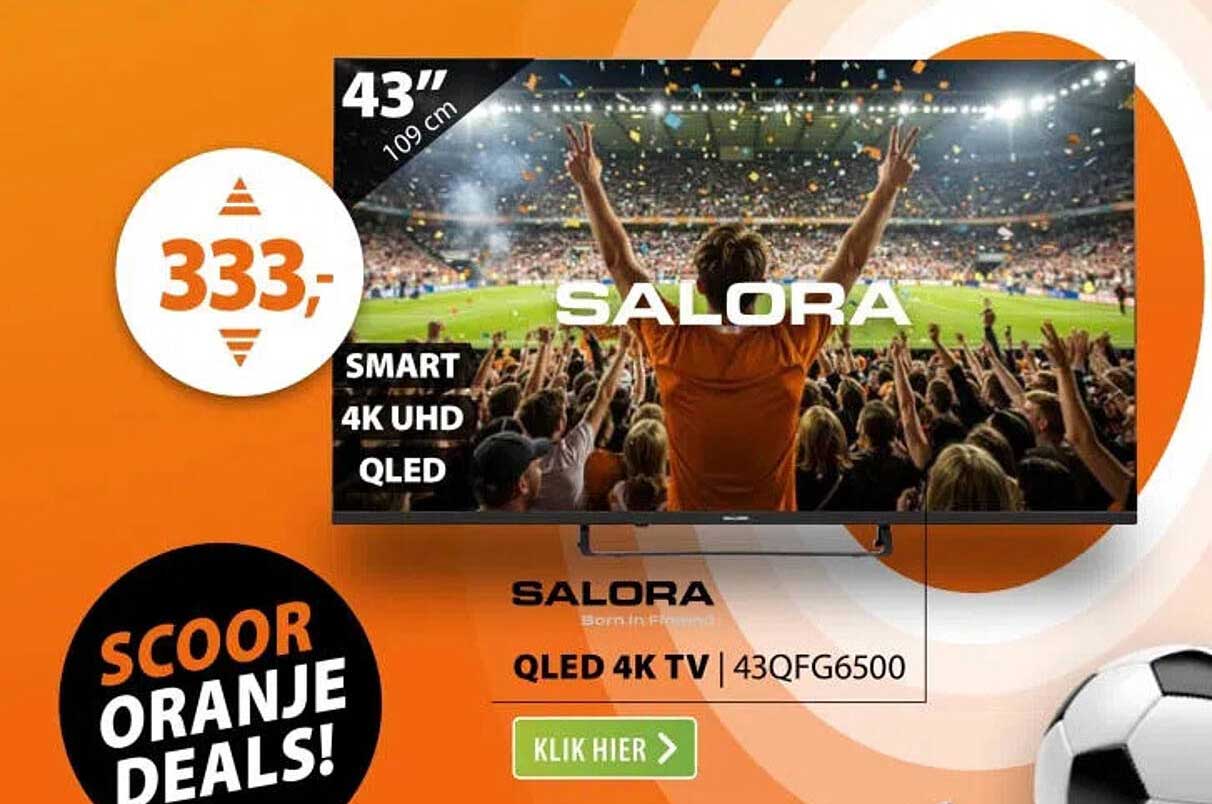 SALORA QLED 4K TV | 43QFG6500