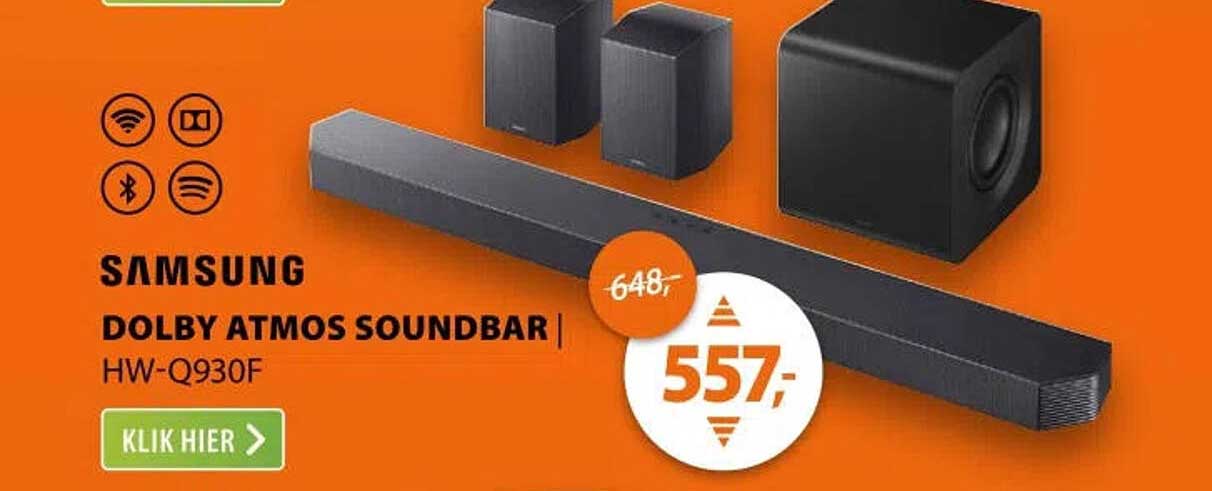 SAMSUNG DOLBY ATMOS SOUNDBAR HW-Q930F