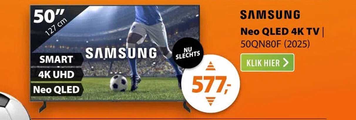 SAMSUNG Neo QLED 4K TV | 50QN80F (2025)