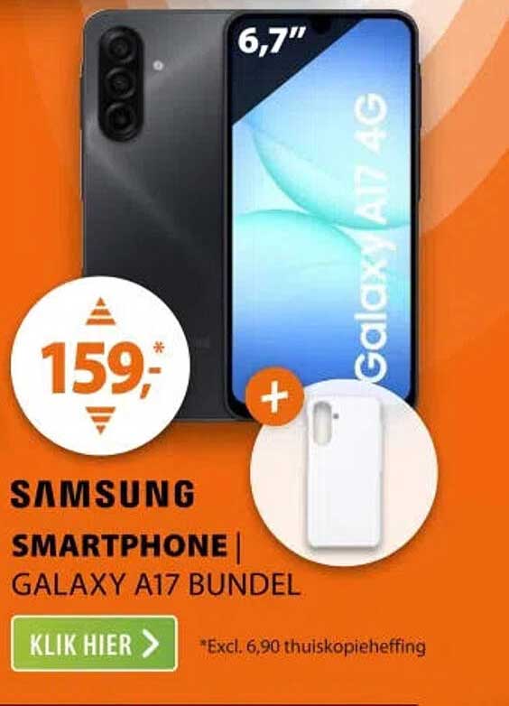 SAMSUNG SMARTPHONE | GALAXY A17 BUNDEL