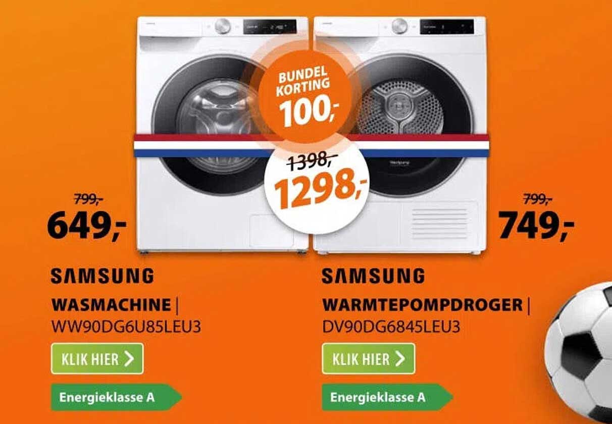 Samsung wasmachine WW90DG6U85LEU3