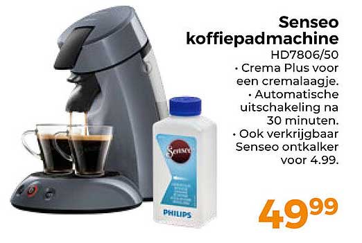 Senseo koffiepadsmachine HD7806/50