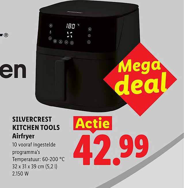 SILVERCREST KITCHEN TOOLS Airfryer Mega deal