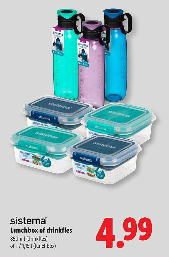 sistema Lunchbox of drinkfles