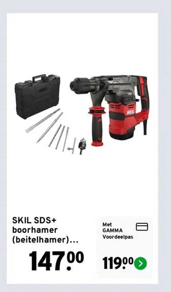 SKIL SDS+ boorhamer (beitelhamer)...