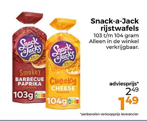 Snack-a-Jack rijstwafels