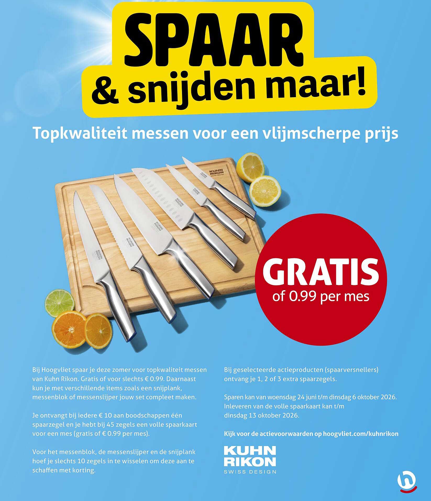SPAAR & snijden maar!