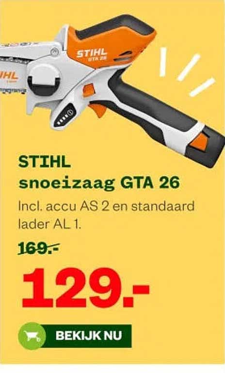 STIHL snoeizaag GTA 26