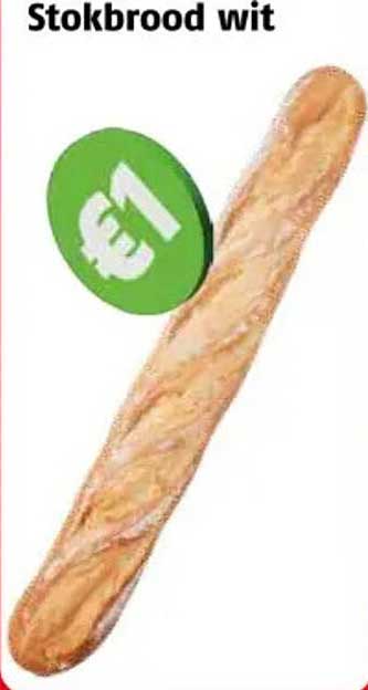 Stokbrood wit