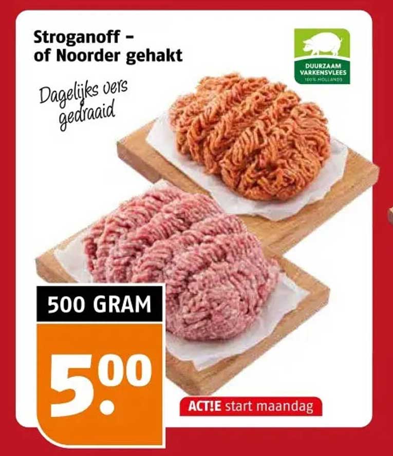 Stroganoff – of Noorder gehakt
