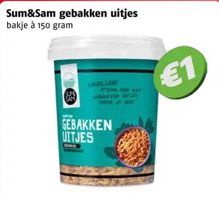 Sum&Sam gebakken uitjes