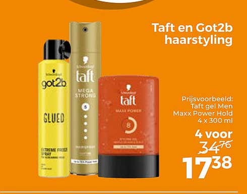 Taft en Got2b hairstyling
