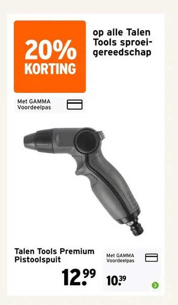 Talen Tools Premium Pistoolspuit