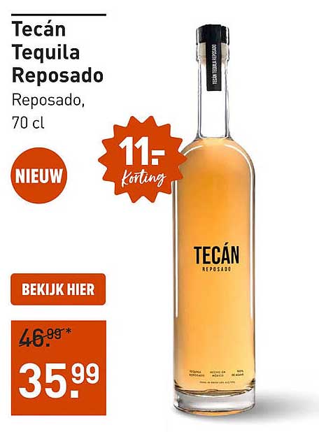Tecán Tequila Reposado