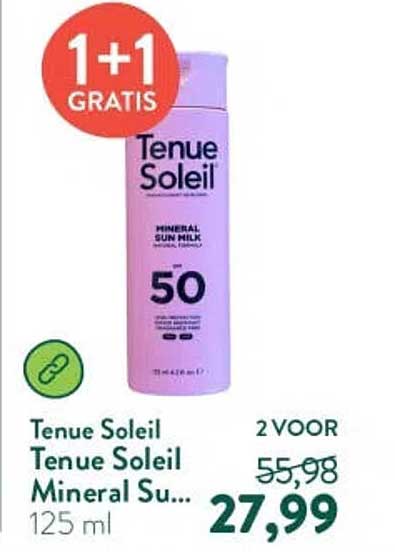Tenue Soleil Mineral Su... 1+1 gratis