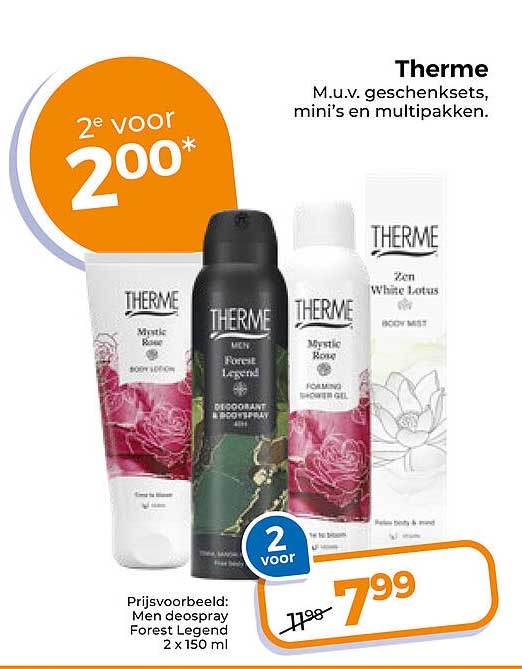 Therme Muv geschenksets mini’s en multipakken 2e voor 2,00*