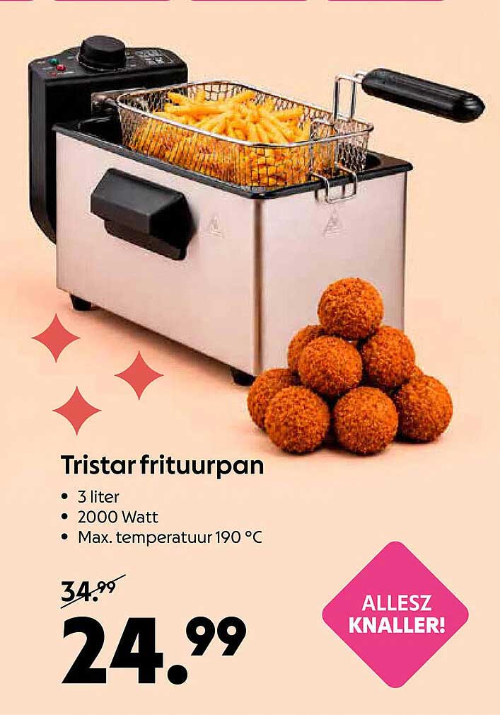 Tristar frituurpan