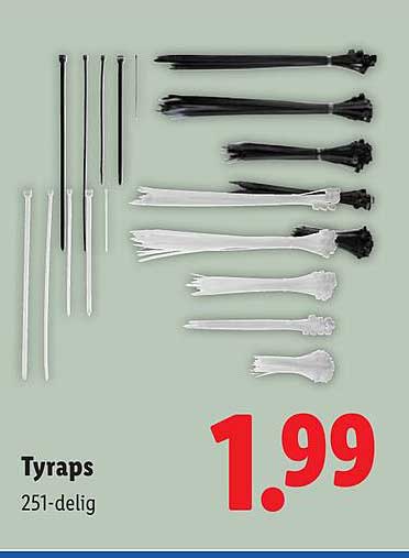 Tyraps 251-delig