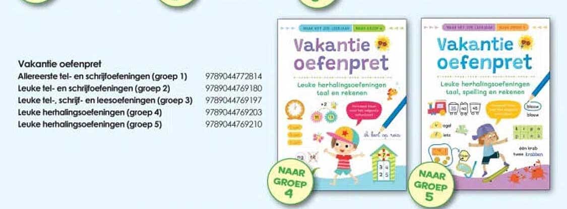 Vakantie oefenpret