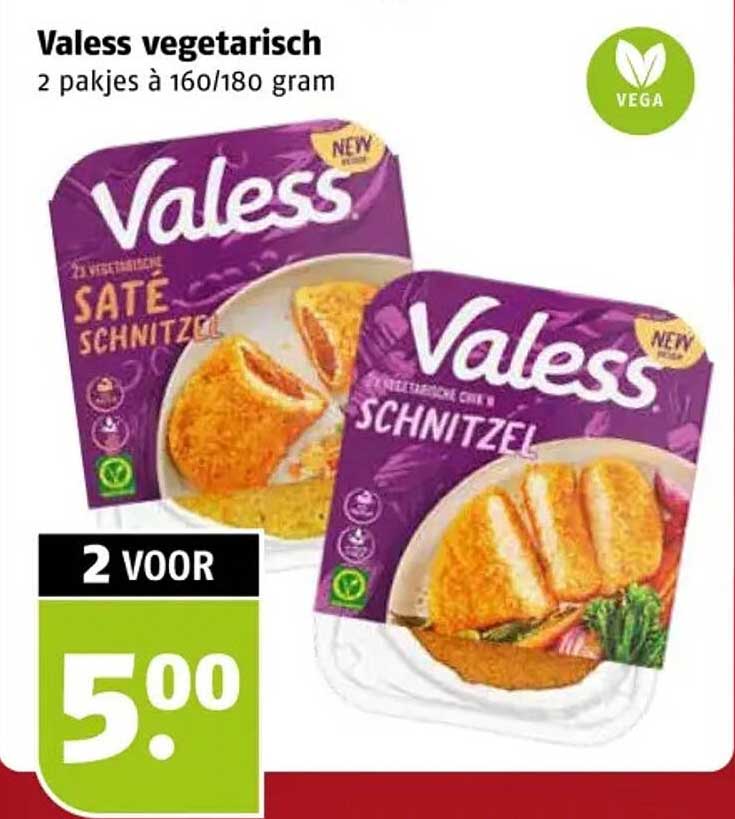 Valess vegetarisch 2 pakjes à 160/180 gram
