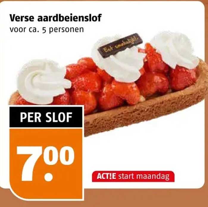 Verse aardbeienslof voor ca. 5 personen