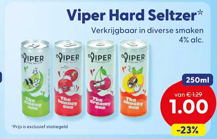 Viper Hard Seltzer*