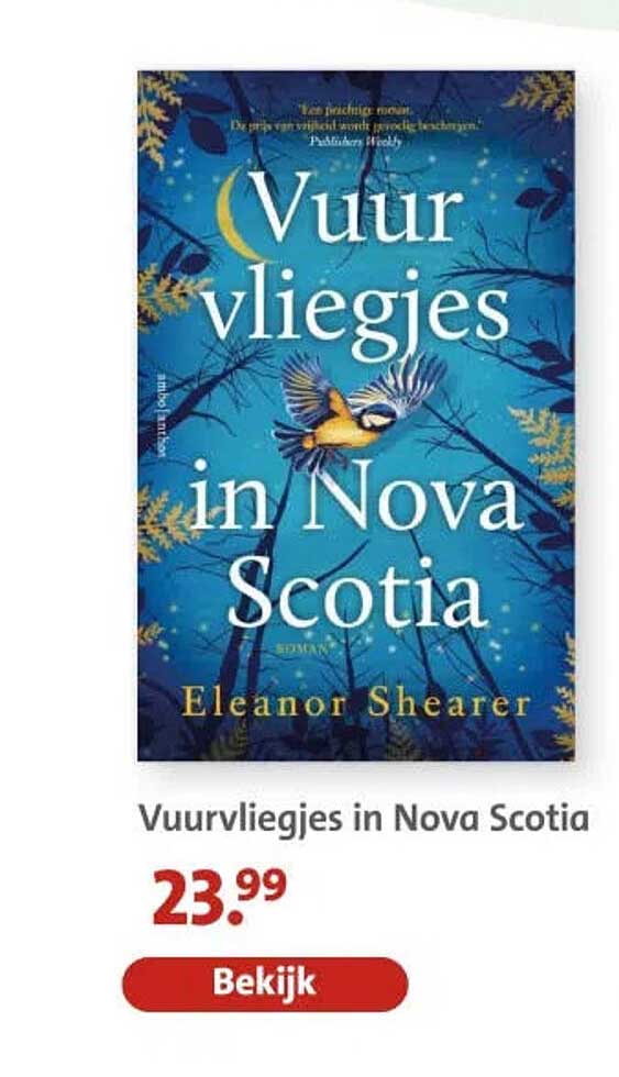 Vuurvliegjes in Nova Scotia