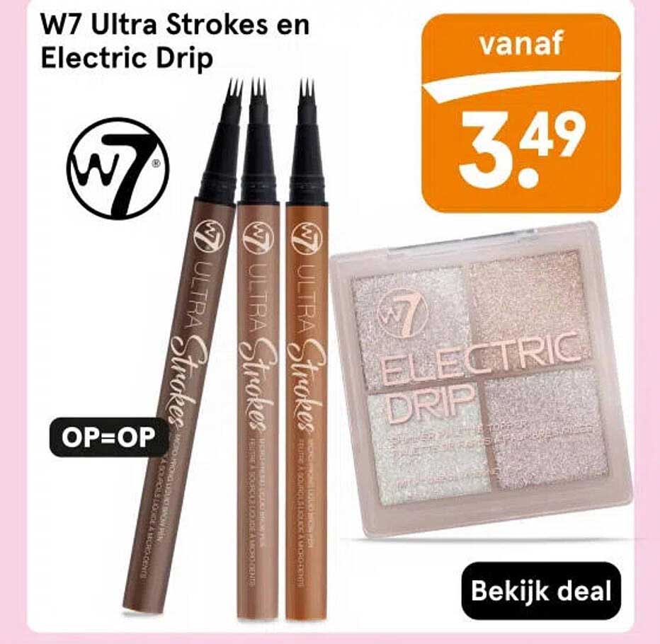 W7 Ultra Strokes en Electric Drip