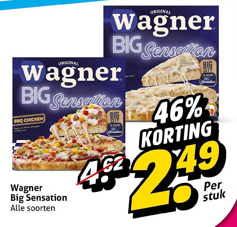 Wagner Big Sensation Alle soorten