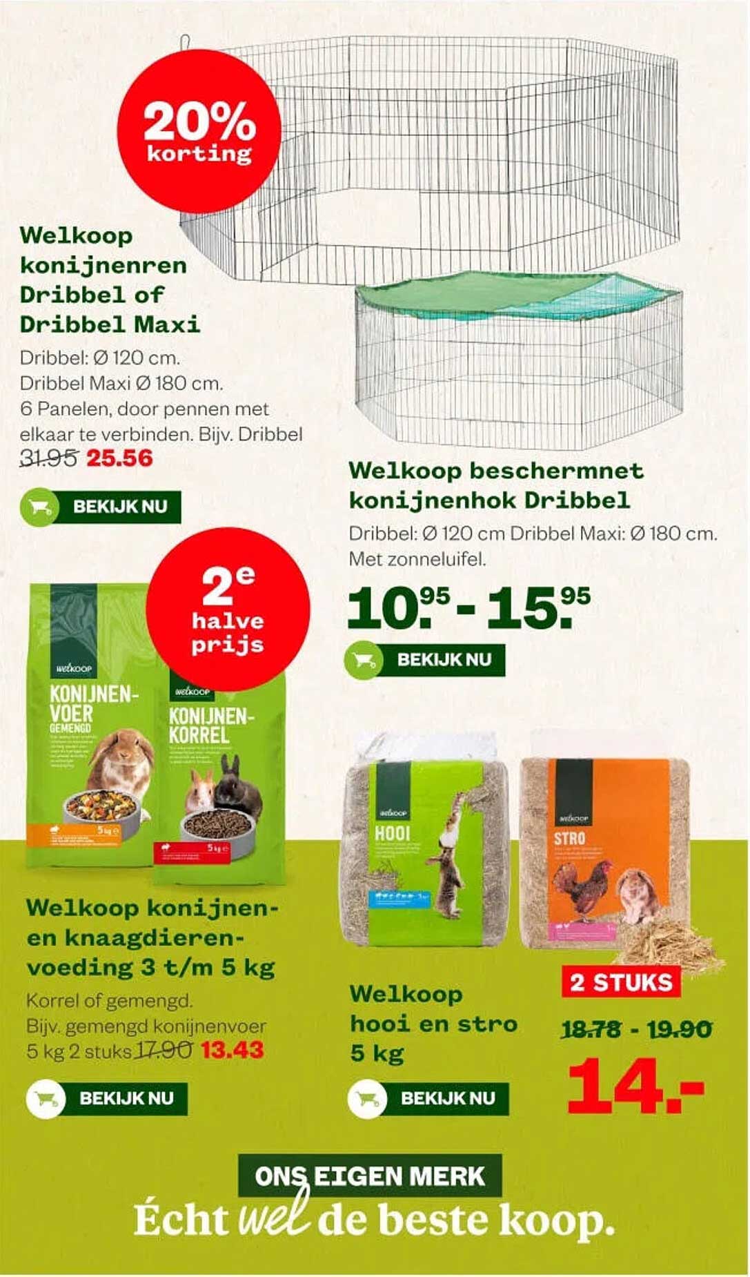 Welkoop konijnenren Dribbel of Dribbel Maxi