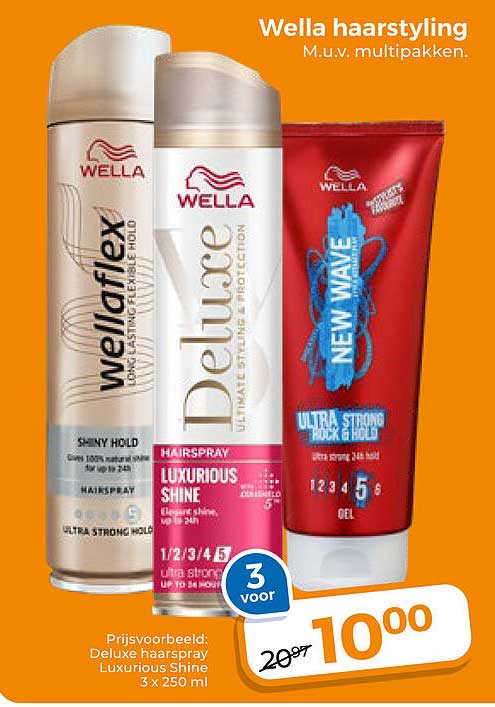 Wella hairstyling M.u.v. multipakken.