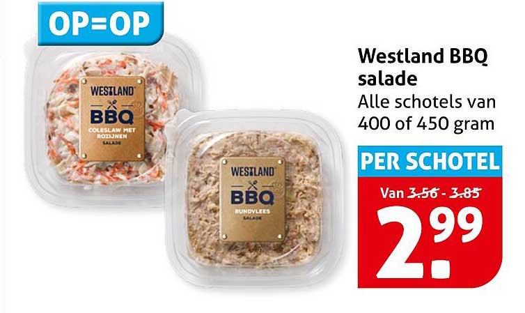 Westland BBQ salade