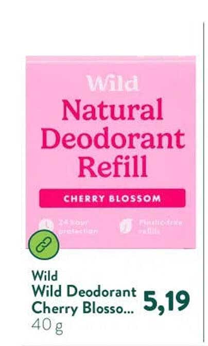 Wild Deodorant Cherry Blosso...