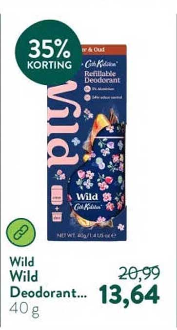 Wild Wild Deodorant... 40 g 35% KORTING