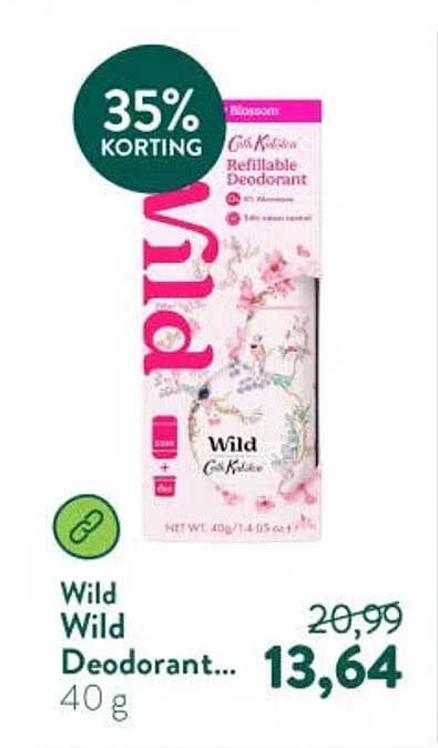 Wild Wild Deodorant... 40 g 35% KORTING
