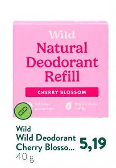 Wild Wild Deodorant Cherry Blosso...