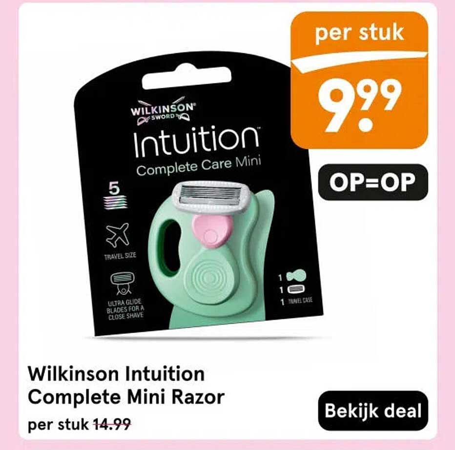 Wilkinson Intuition Complete Mini Razor