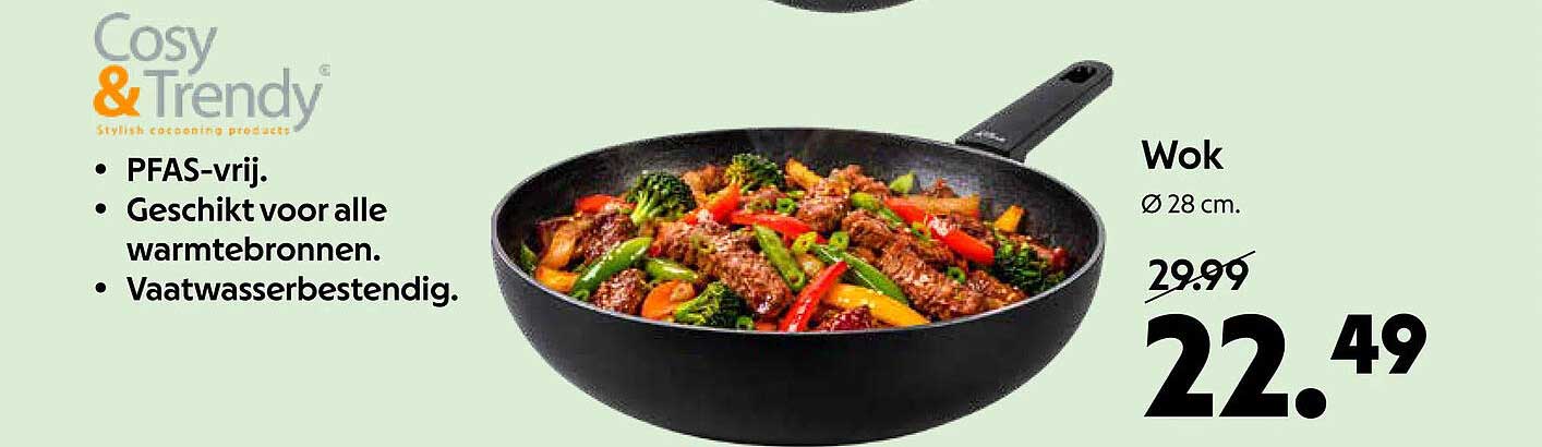 Wok Ø 28 cm