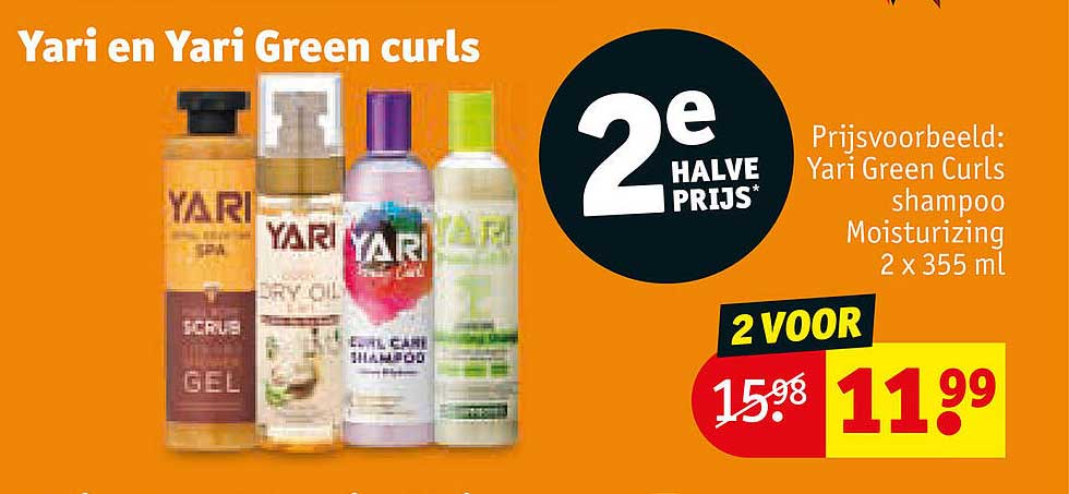 Yari en Yari Green curls 2e halve prijs