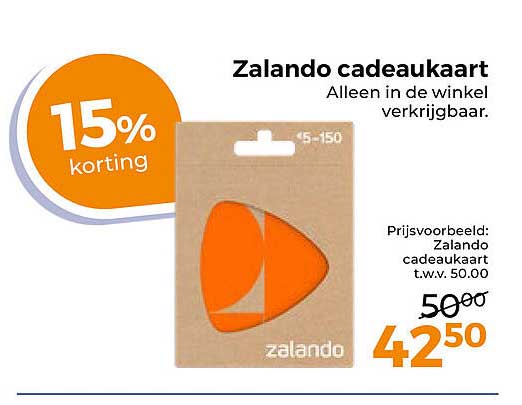Zalando cadeaukaart
