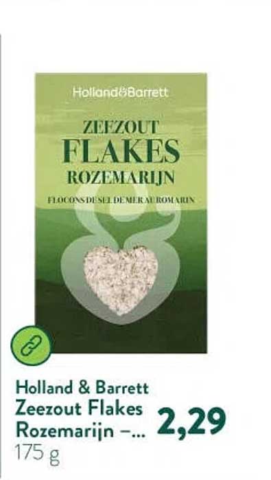 Zeezout Flakes Rozemarijn