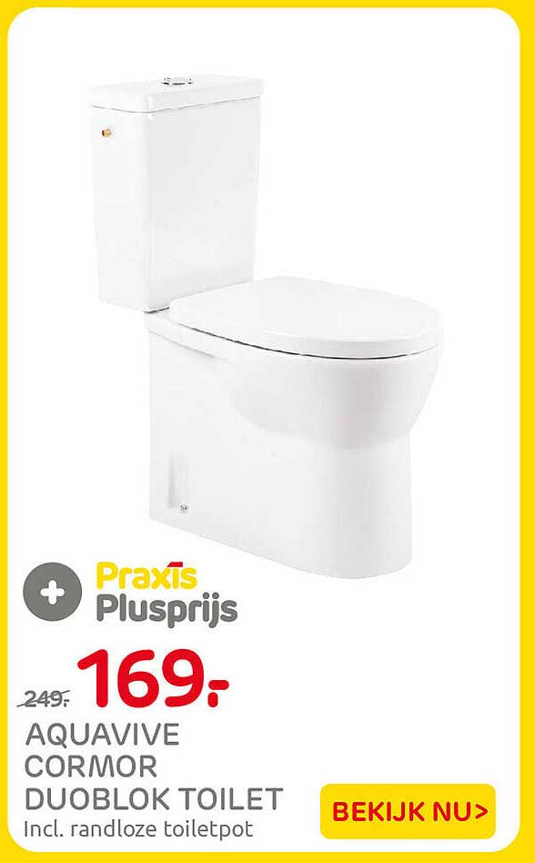 AQUAVIVE CORMOR DUOBLOK TOILET